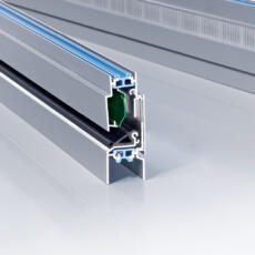 Ventilatierooster DucoFlat 12 ZR aluminium